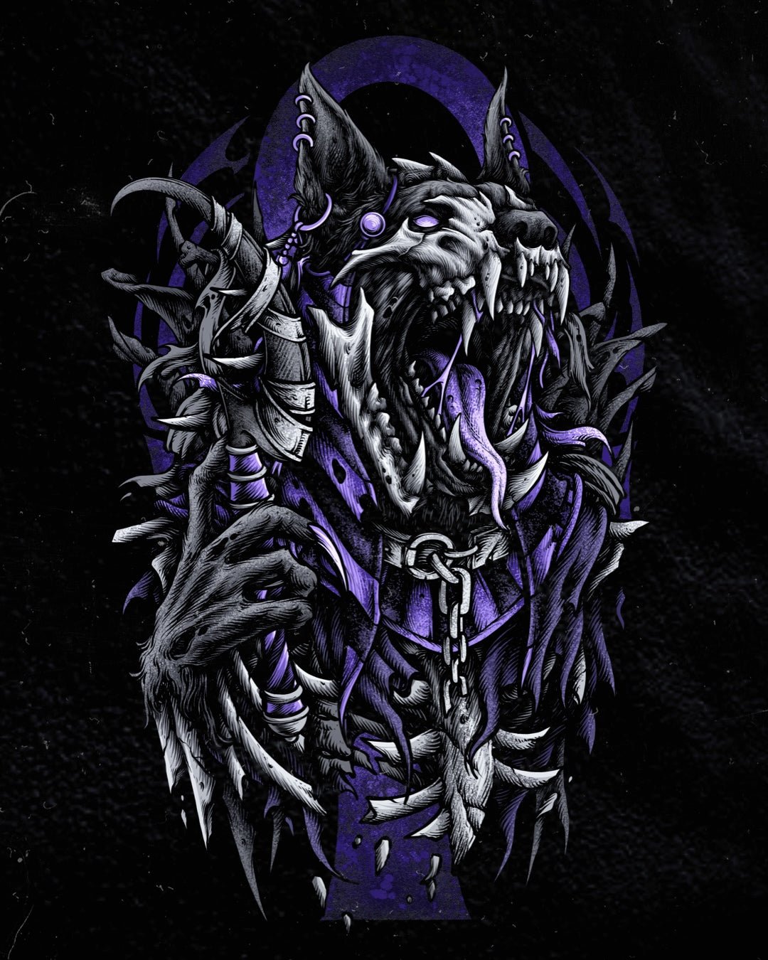 Dark Anubis Tee - RŌNÜN