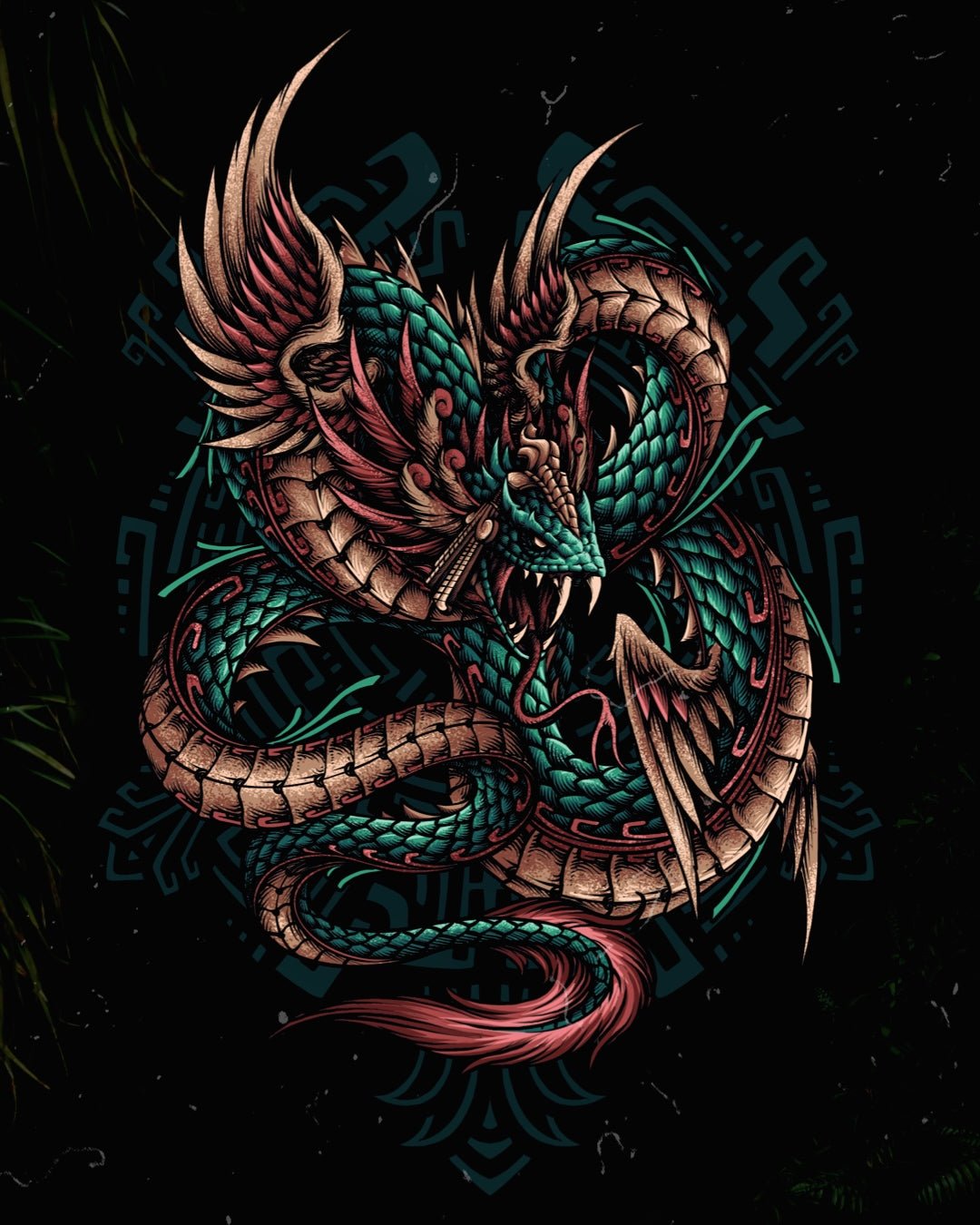 Quetzalcoatl Tee - RŌNÜN