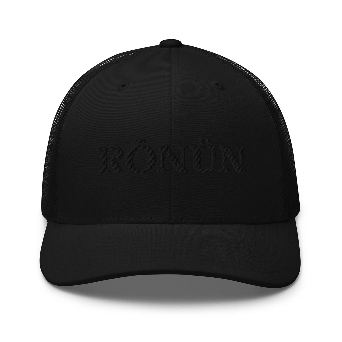 Rōnün Trucker Cap (Blacked Out) - RŌNÜN