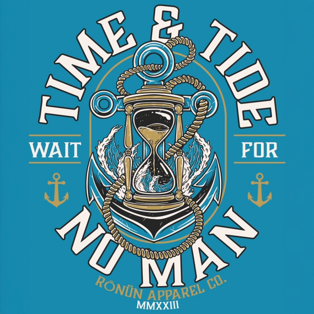 Time & Tide Tee - RŌNÜN