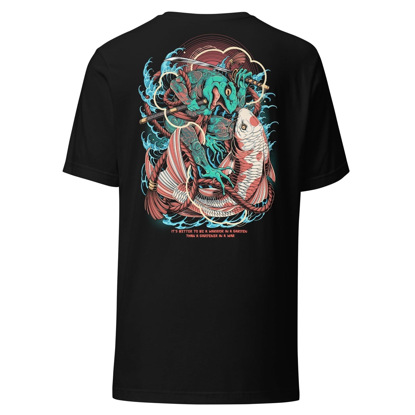 Warrior In A Garden Tee - Black - RŌNÜN
