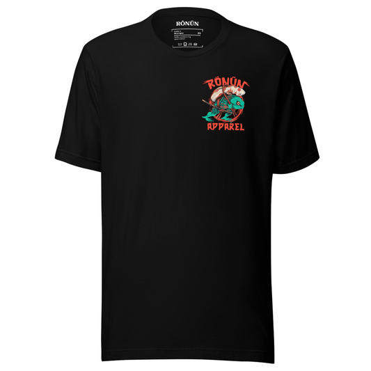 Warrior In A Garden Tee - Black - RŌNÜN