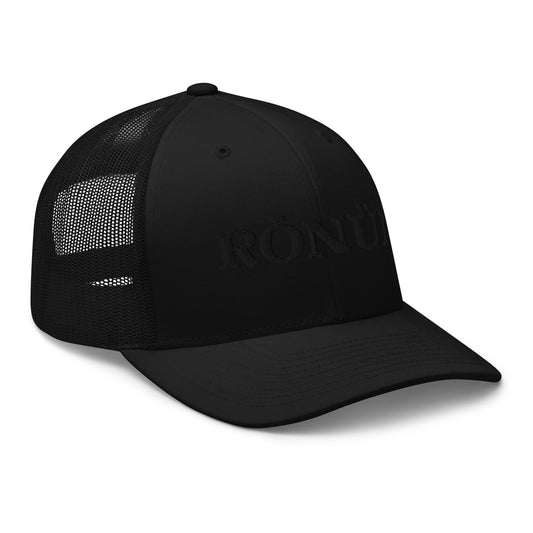 Rōnün Trucker Cap (Blacked Out) - RŌNÜN