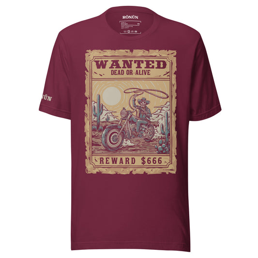 Wanted Dead Or Alive Tee - RŌNÜN