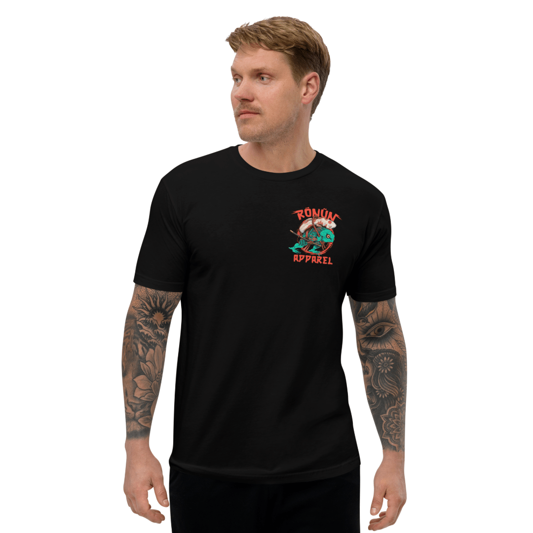 Warrior In A Garden Tee - Black - RŌNÜN